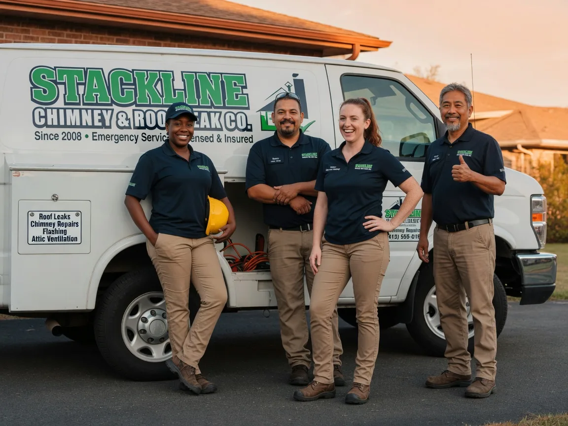 Chimney flashing repair company in Anoka, MN